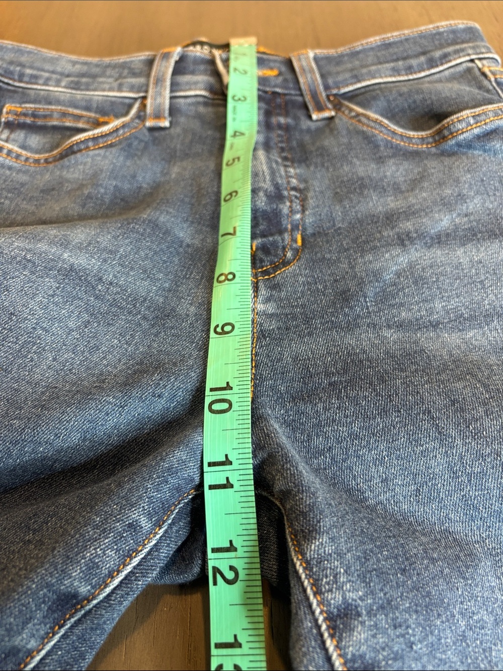 π Veronica Beard Carly Kick Flare Jeans Womenβs 26 Dark Wash Staight Legπ - Picture 4 of 12